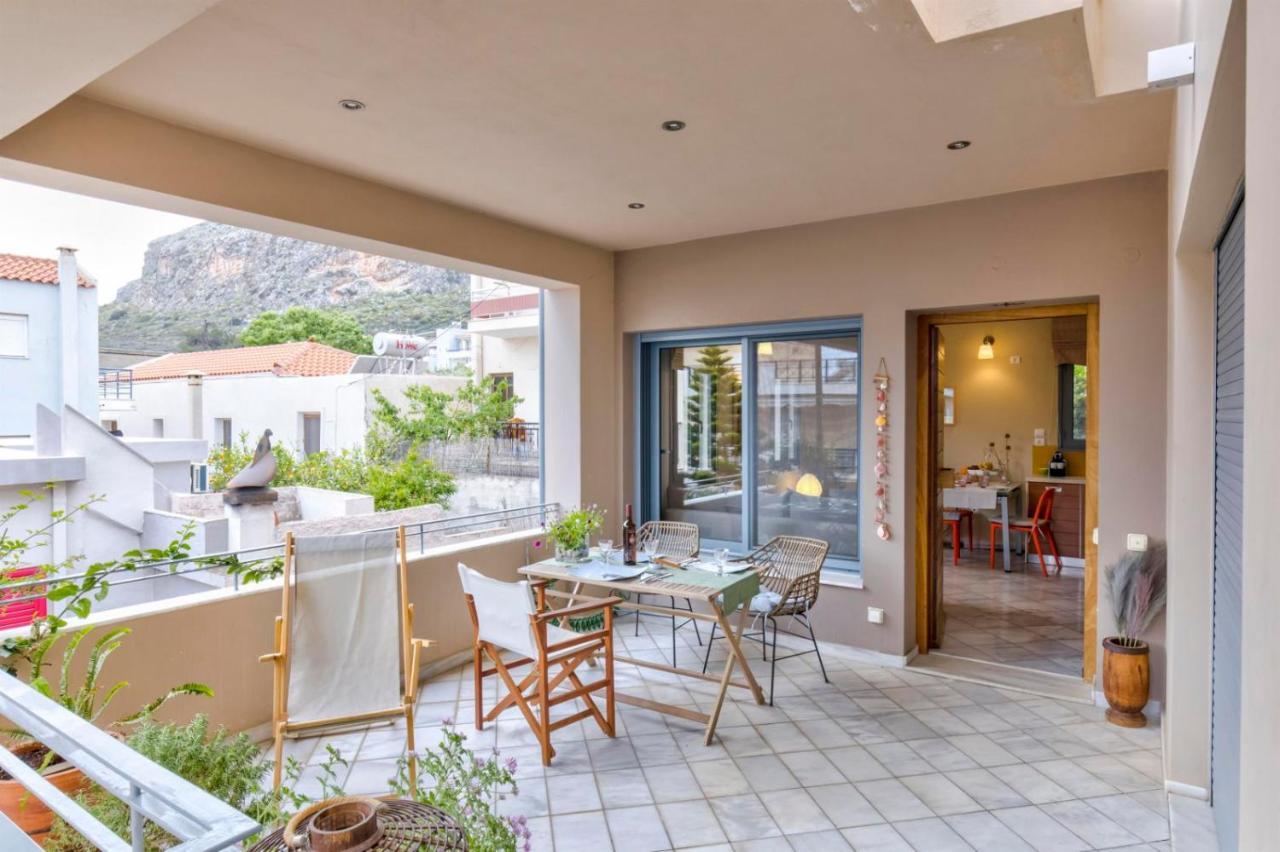 Monemvasia Modern Flat With Partial View Esterno foto